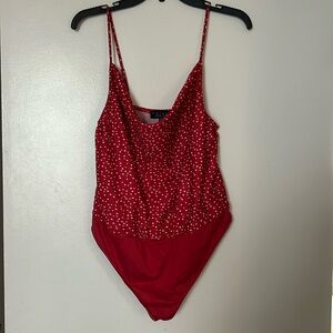 Cowl Neck Tank Bodysuit